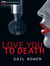 Imagen de portada para Love You to Death